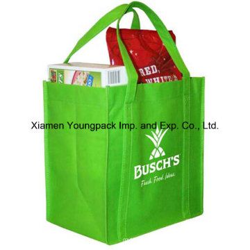 Eco Friendly Green Non-Woven Reusable Grocery Bag